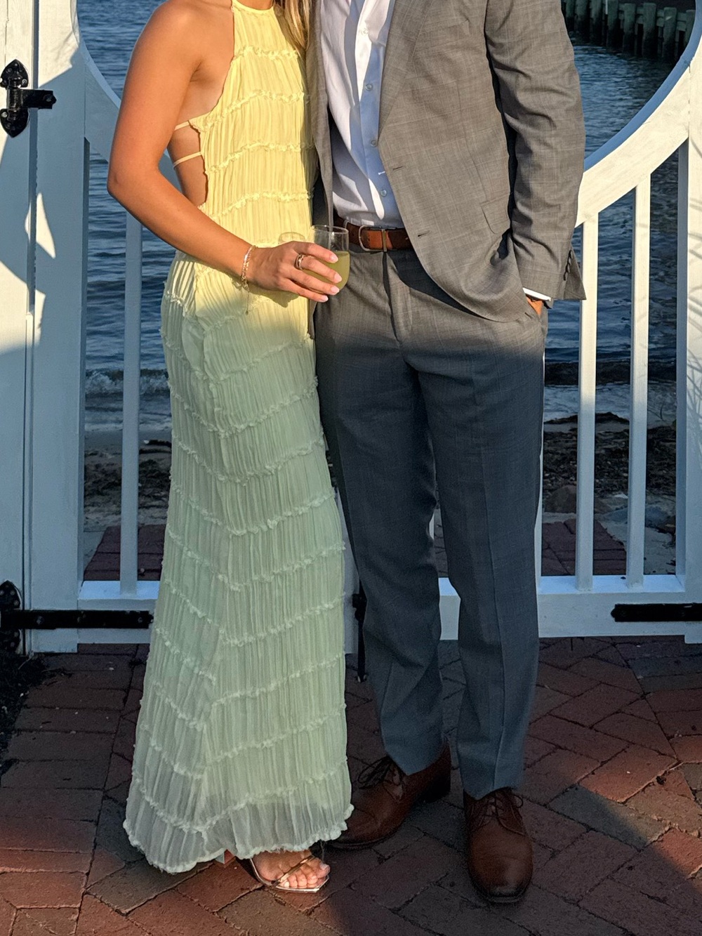 Peppermayo Pale Yellow Maxi Dress